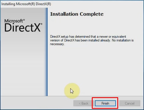install microsoft directx